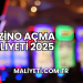 Gazino Açma Maliyeti 2025