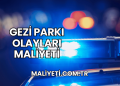 Gezi Parkı Olayları Maliyeti