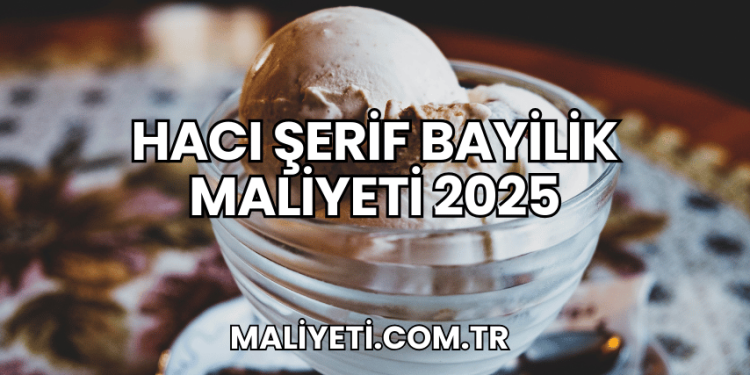 Hacı Şerif Bayilik Maliyeti 2025
