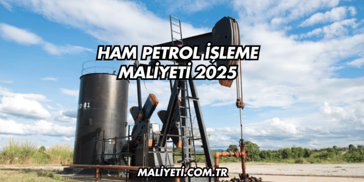 Ham Petrol İşleme Maliyeti 2025