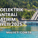 Hidroelektrik Santrali Yatırım Maliyeti 2025