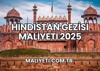 Hindistan Gezisi Maliyeti 2025
