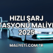 Hızlı Şarj İstasyonu Maliyeti 2025
