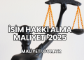 İsim Hakkı Alma Maliyeti 2025