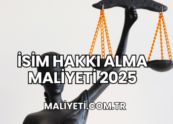 İsim Hakkı Alma Maliyeti 2025