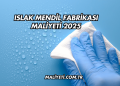 Islak Mendil Fabrikası Maliyeti 2025