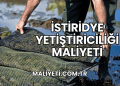 İstiridye Yetiştiriciliği Maliyeti