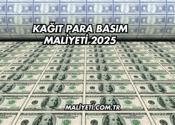 Kağıt Para Basım Maliyeti 2025