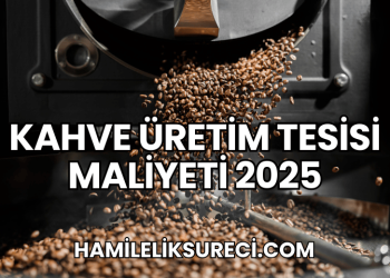 Kahve Üretim Tesisi Maliyeti 2025