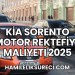 Kia Sorento Motor Rektefiye Maliyeti 2025