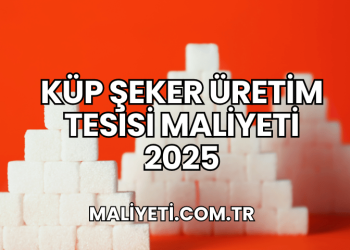 Küp Şeker Üretim Tesisi Maliyeti 2025