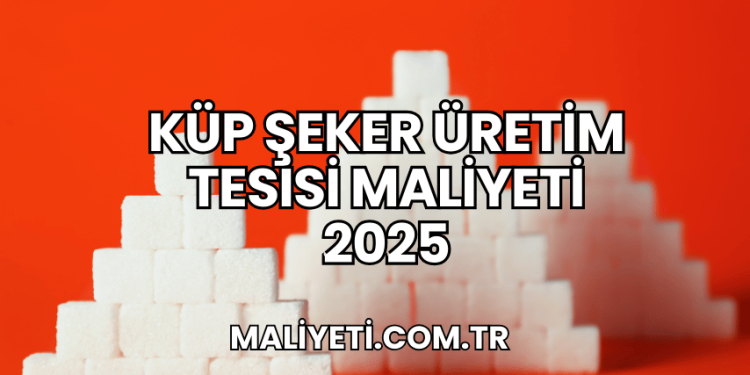 Küp Şeker Üretim Tesisi Maliyeti 2025