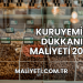 Kuruyemiş Dükkanı Maliyeti 2025