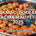 Lokmacı Dükkanı Açma Maliyeti 2025