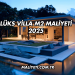 Lüks Villa m2 Maliyeti 2025