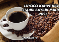 Luvoco Kahve Kiosk Standı Bayilik Maliyeti 2025