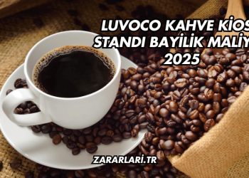 Luvoco Kahve Kiosk Standı Bayilik Maliyeti 2025