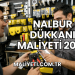 Nalbur Dükkanı Maliyeti 2025
