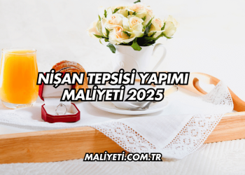 Nişan Tepsisi Yapımı Maliyeti 2025