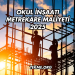 Okul İnşaatı Metrekare Maliyeti 2025