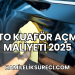 Oto Kuaför Açma Maliyeti 2025