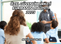 Özel Güvenlik Şirketi Kurmanın Maliyeti 2025