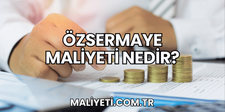 Özsermaye Maliyeti Nedir?