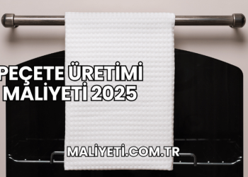 Peçete Üretimi Maliyeti 2025