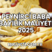 Peynirci Baba Bayilik Maliyeti 2025