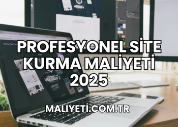 Profesyonel Site Kurma Maliyeti 2025