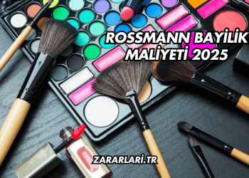Rossmann Bayilik Maliyeti 2025