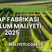 Şarap Fabrikası Kurulum Maliyeti 2025