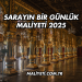 Sarayın Bir Günlük Maliyeti 2025