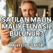 Satılan Malın Maliyeti Nasıl Bulunur?