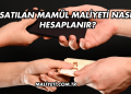 Satılan Mamül Maliyeti Nasıl Hesaplanır?