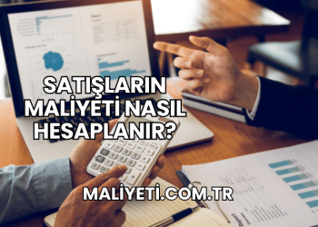 Satışların Maliyeti Nasıl Hesaplanır?