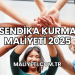 Sendika Kurma Maliyeti 2025