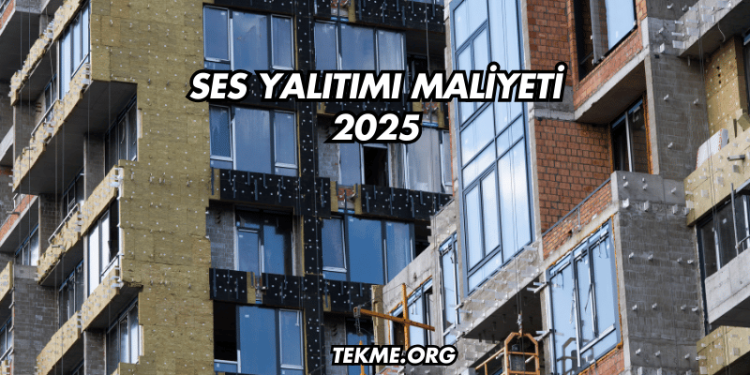 Ses Yalıtımı Maliyeti 2025