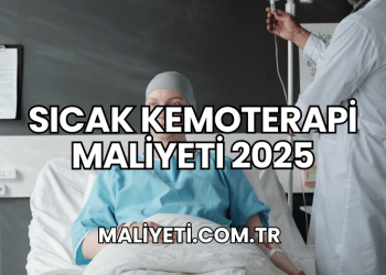 Sıcak Kemoterapi Maliyeti 2025