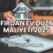 Sıfırdan Ev Düzme Maliyeti 2025