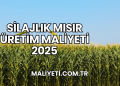 Silajlık Mısır Üretim Maliyeti 2025
