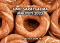 Simit Sarayı Açma Maliyeti 2025