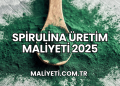 Spirulina Üretim Maliyeti 2025