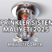 Sprinkler Sistemi Maliyeti 2025