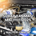 Subap Yanması Maliyeti 2025