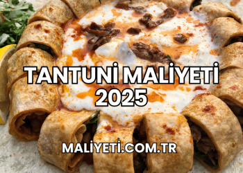 Tantuni Maliyeti 2025
