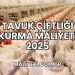Tavuk Çiftliği Kurma Maliyeti 2025
