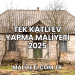 Tek Katlı Ev Yapma Maliyeti 2025