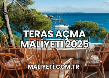 Teras Açma Maliyeti 2025