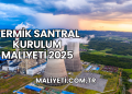 Termik Santral Kurulum Maliyeti 2025